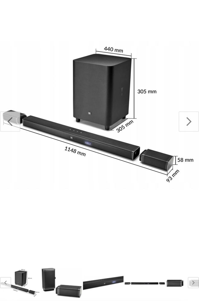 Soundbar JBL Bar 5.1 Czarny