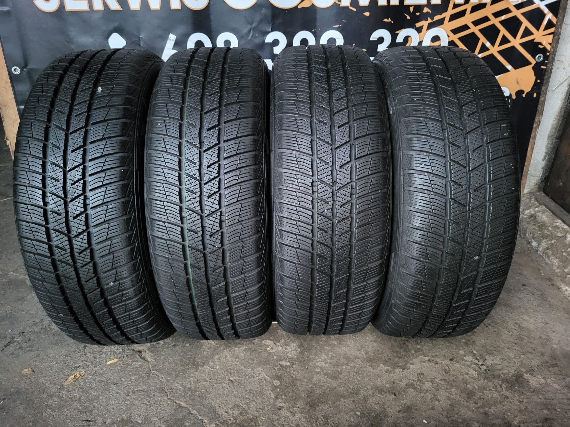 Opony zimowe 205/60/16 Barum 18rok 7,8mm