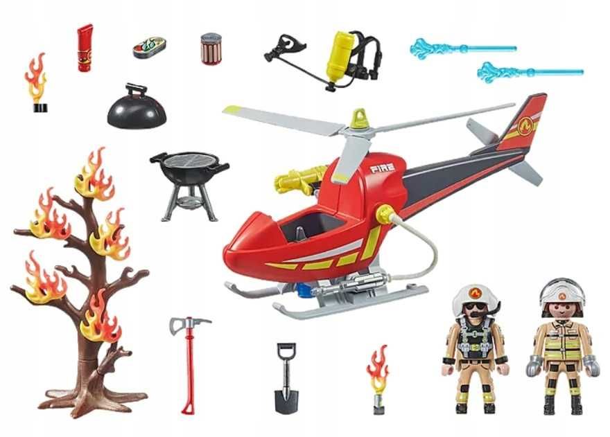 Playmobil City Action 71195 Helikopter Strażacki Zestaw Klockii *NOWE*