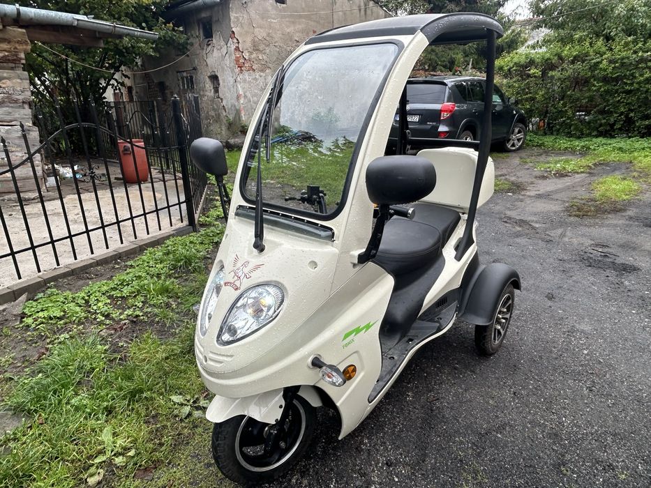 Skuter Elektryczny 3-Kolowy,Idealny dla Seniora/inwalidy/2018r/Jaknowy