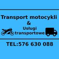 Transport motocykli Usługi transportowe BUS przeprowadzki moto laweta