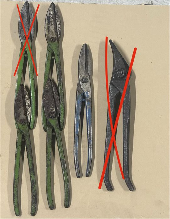 Ножиці по металу СРСР — нові, якісні, різні моделі