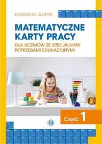 Matematyczne karty pracy cz.1 - Kazimierz Słupek