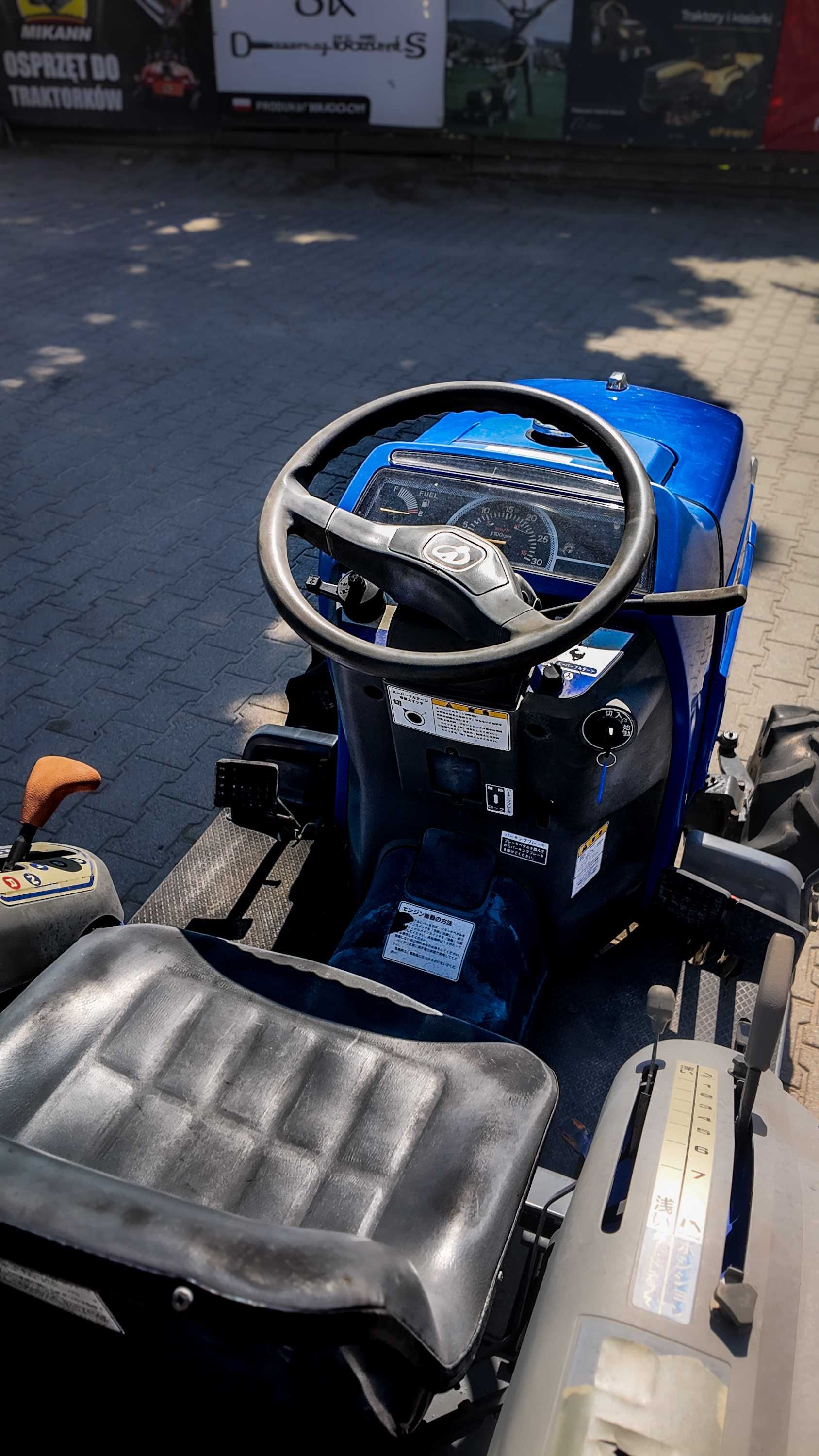 Iseki TM-170, wspomaganie, 4x4,traktorek Japoński 17 KM ZULBiT Olsztyn