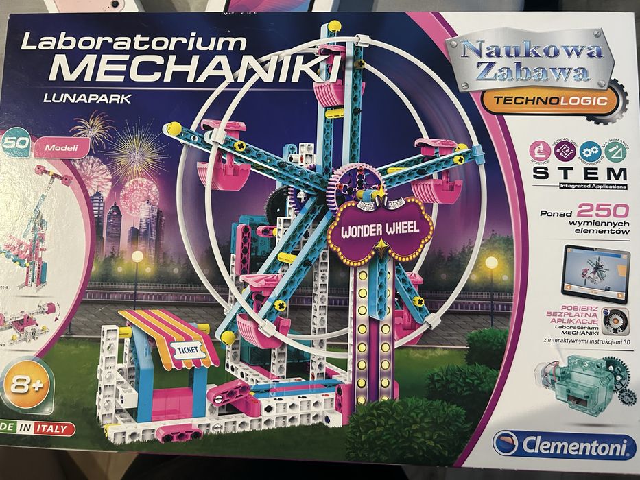 Klocki Labolatorium mechaniki Clementoni