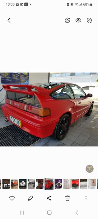 Honda crx 16.16i 130cv Jan1990