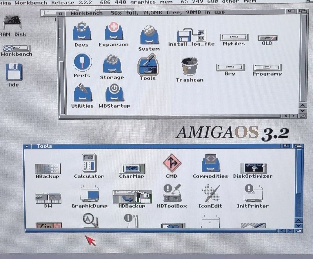 Karta CF Amiga OS 3.2.3 gotowiec 8GB