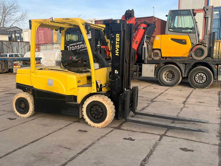 Wózek widłowy - KONTENEROWY - HYSTER J4.5XN - elektryk - TRIPLEX