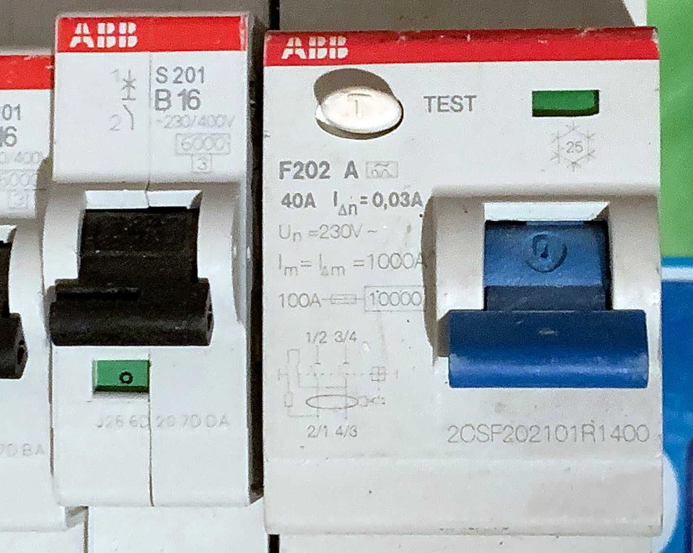 Контактор модульный ABB ESB 24 40, ESB 40 40, ESB 63 40 Германия