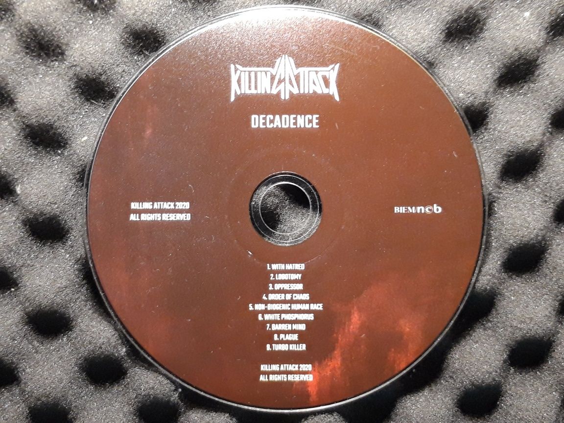 Killing Attack - Decadence (CD, 2020)