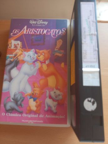 Filme VHS - OS ARISTOGATOS 1995 - Walt Disney Classico