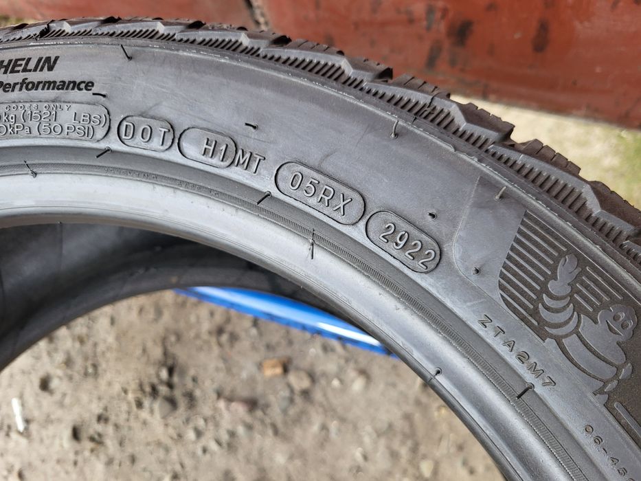 255/40/18+225/45/18 R18 Michelin Pilot Alpin 5 4шт ціна за 1шт шини