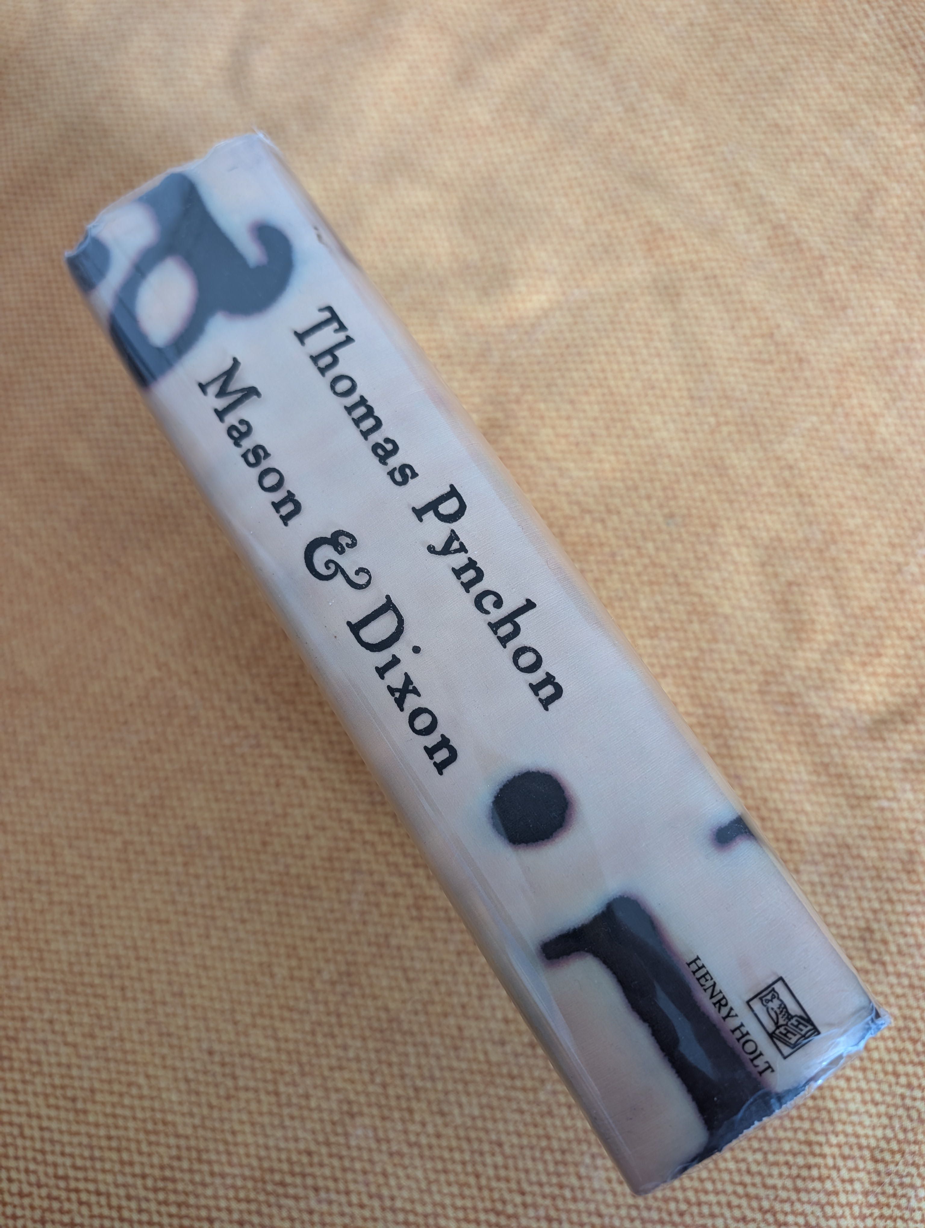 Livro Mason & Dixon - Thomas Pynchon (1ª edição, excelente estado)