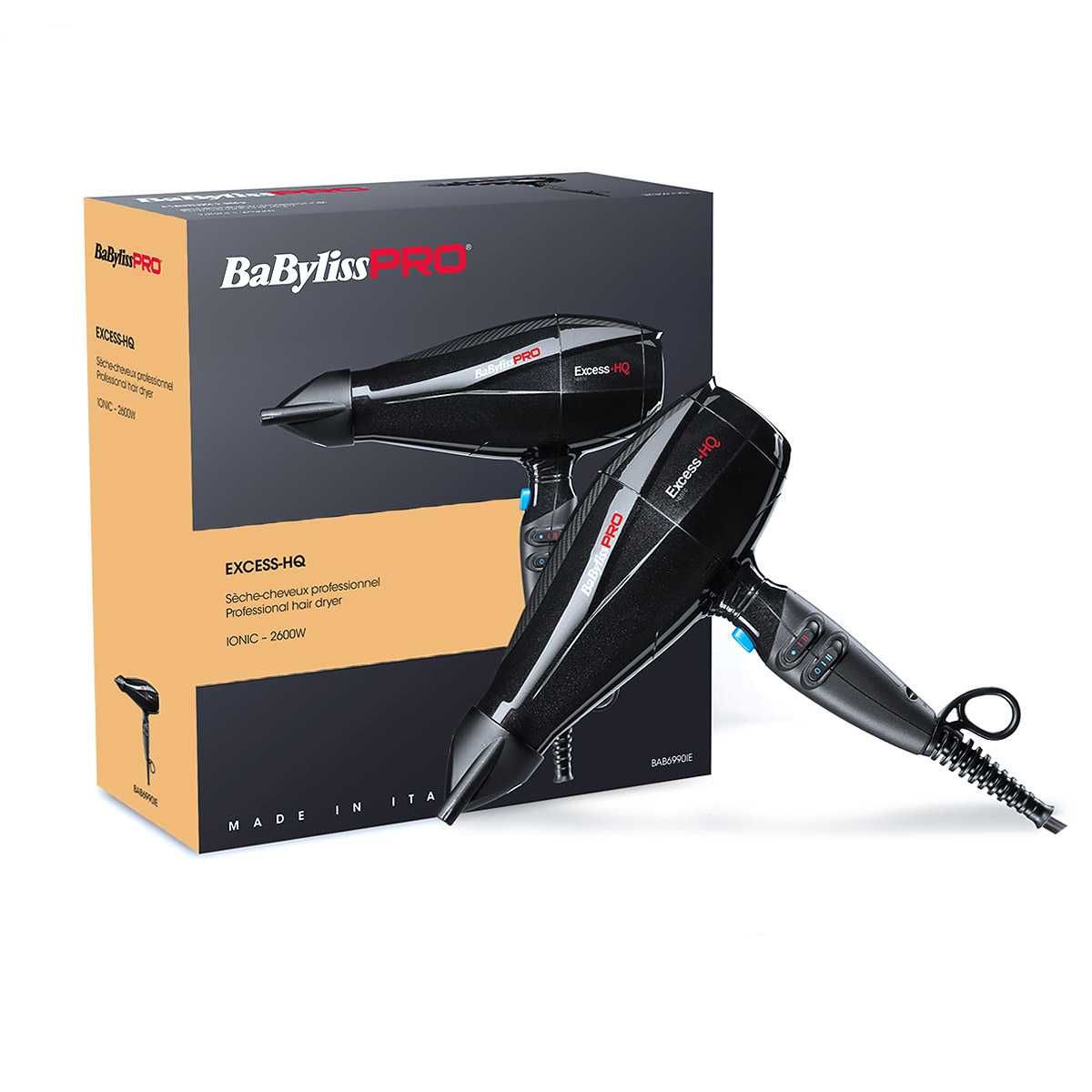 Профессиональный фен для волос BaByliss PRO Excess HQ BAB6990IE 2600Вт