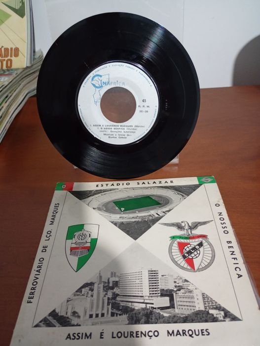 Vinil O nosso Benfica EP super raro