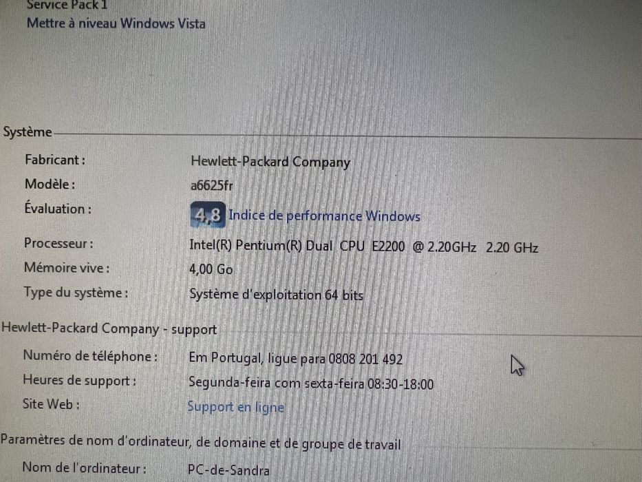 Computador Torre HP + Monitor