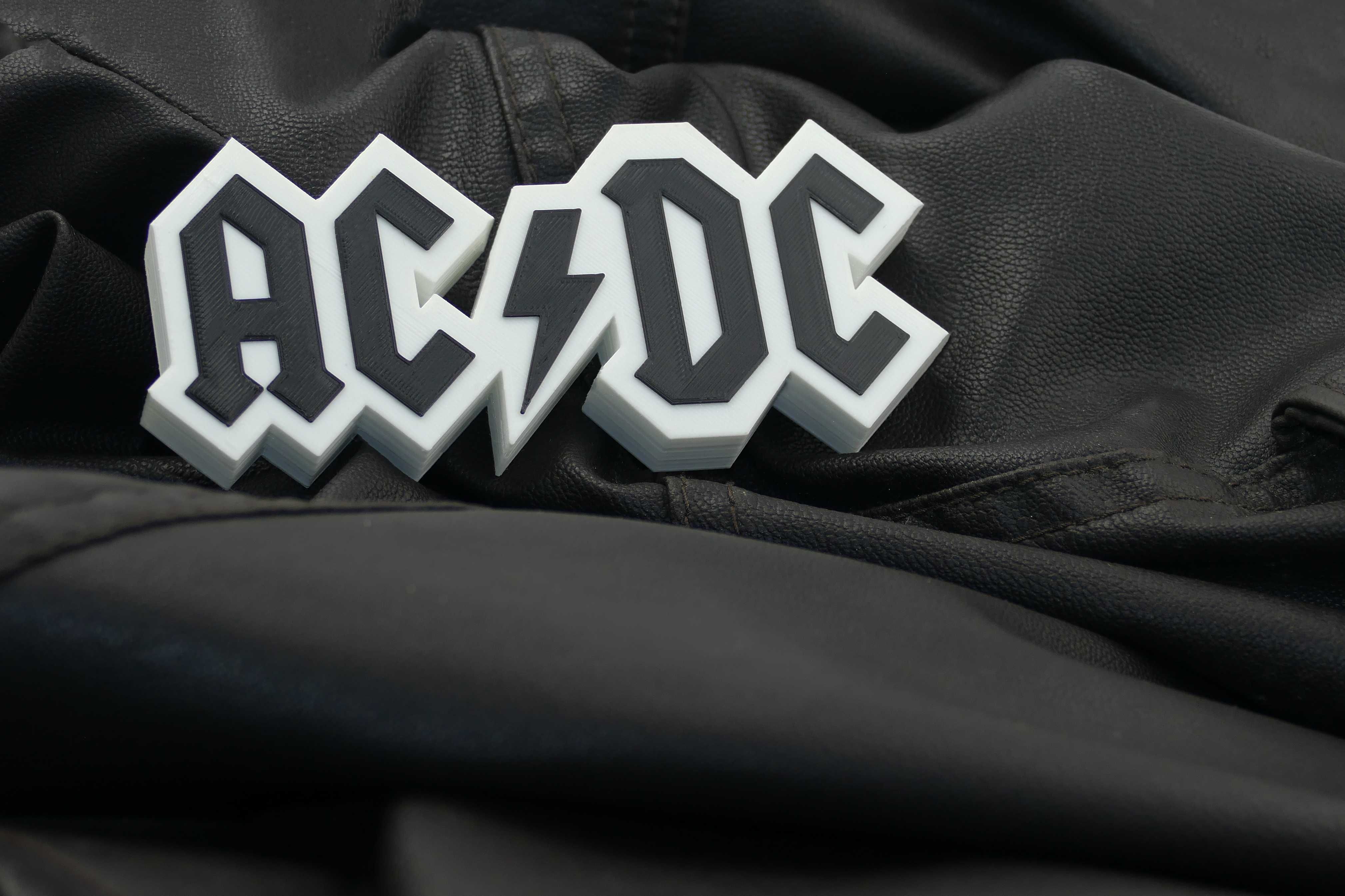 AC DC - Logotipo 3D