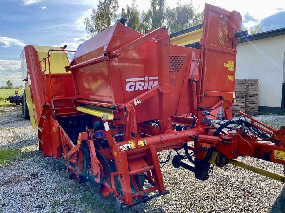Kombajn do ziemniaków Grimme SE 75-30 naprowadzanie sortownia