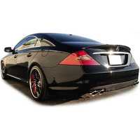 Lip Spoiler Mercedes CLS W219 Preto Brilhante