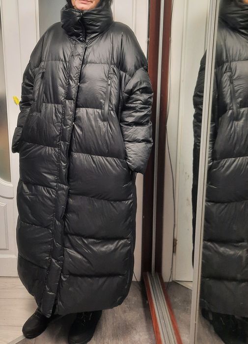 Пуховик жіночий  довгий H&M розмір xxl  батал