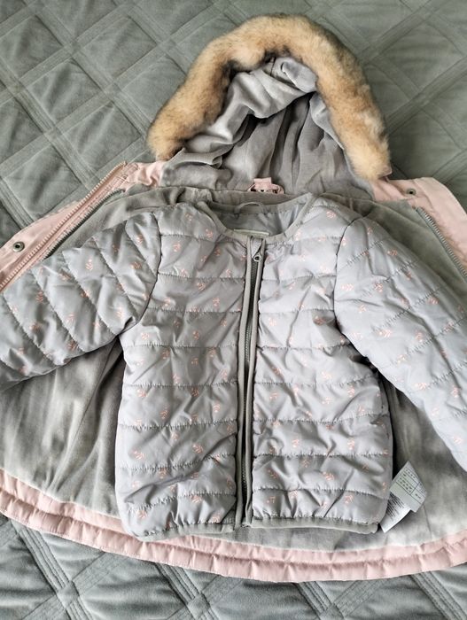 Курточка для дівчинки 2 в 1