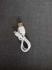 2 nowe przewody USB - wtyk b - biały i czarny