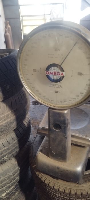 Balança inox antiga