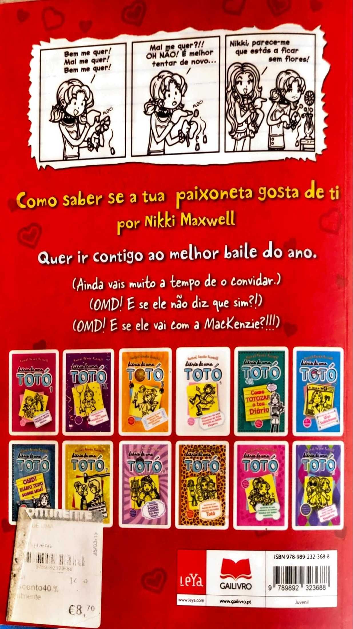 Diário de uma Tótó 6 **Como novo, estimado