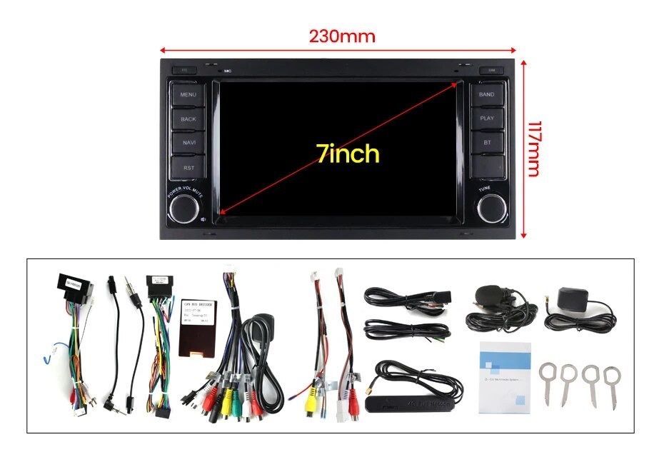 Авто магнітола Volkswagen Touareg dvd gps android Фольксваген Туарег