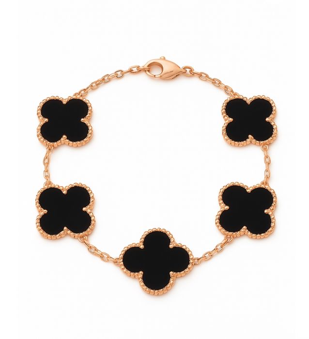 Клевер браслет,сережки,кольє