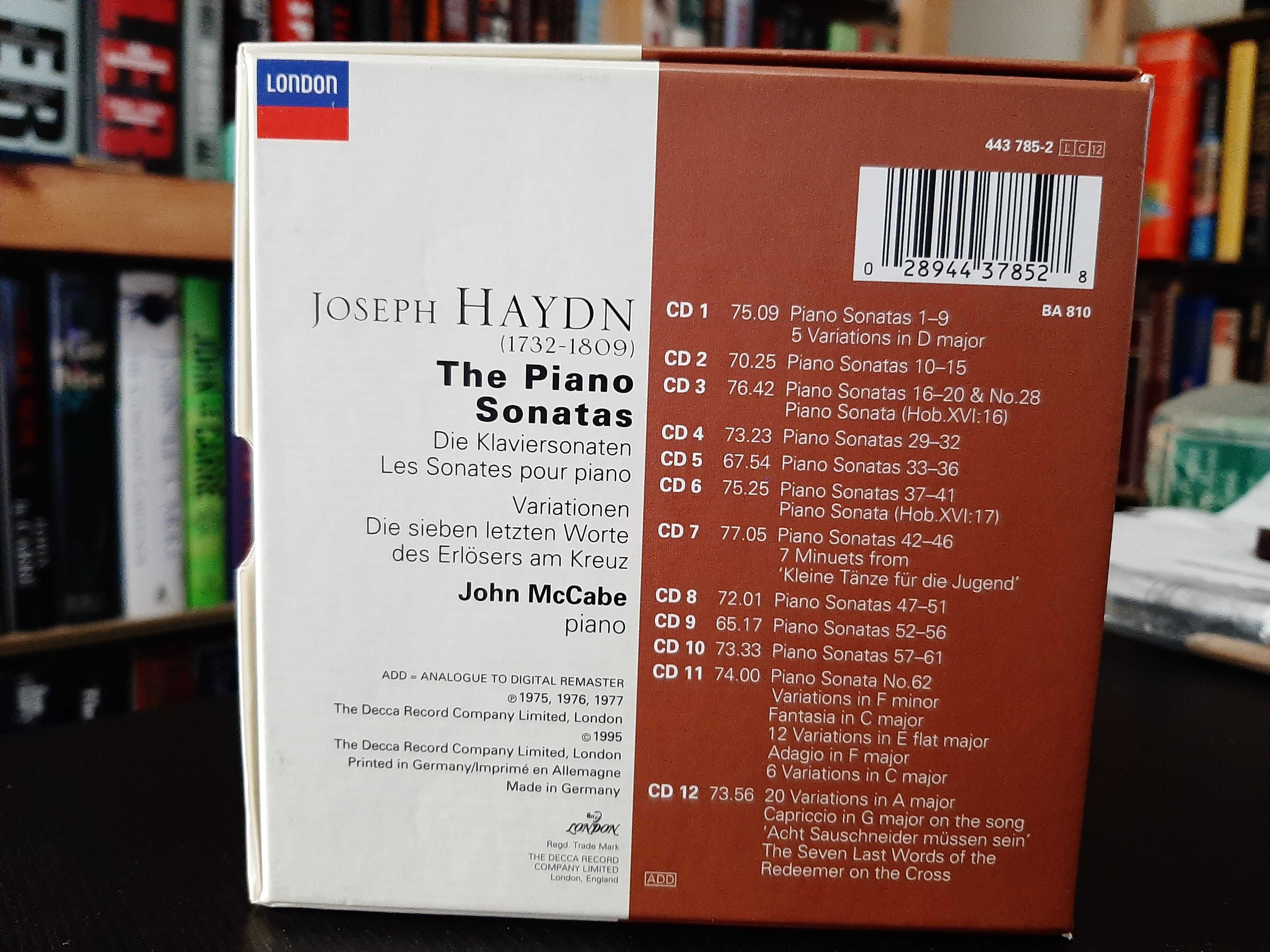 Haydn – The Piano Sonatas – John McCabe