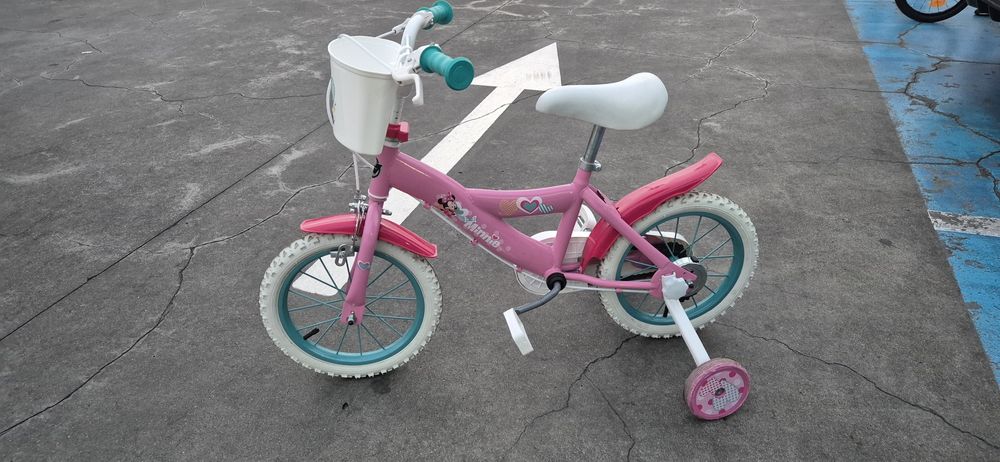 Bicicleta menina roda 14 Minnie