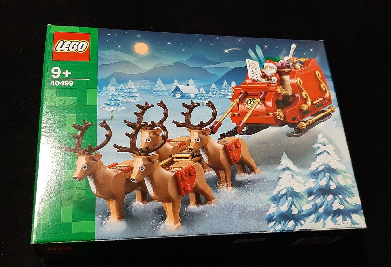 LEGO Zestaw 40499 Sanie Świętego Mikołaja