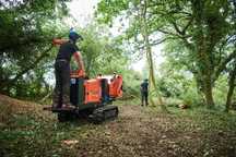 Timberwolf TW 230VTR D – rębak hydrauliczny 15 CM Diesel gąsienicowy