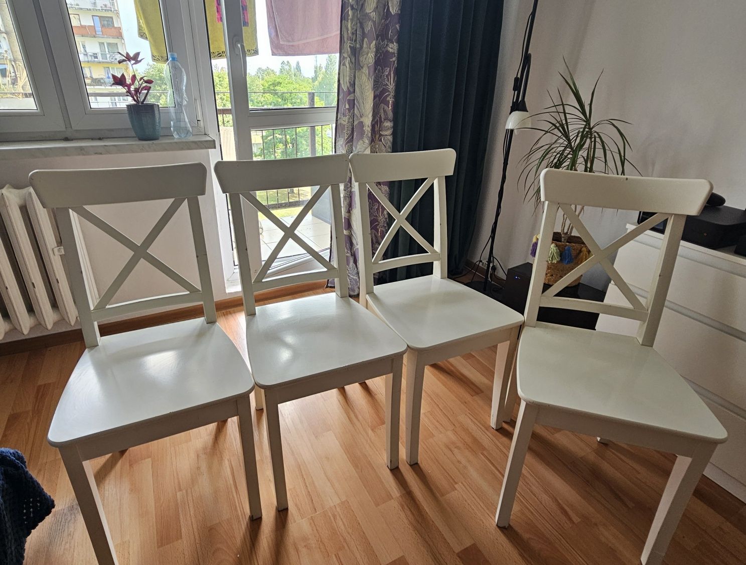Stół + krzesła Bjursta Ikea + gratis
