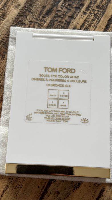 Oryginalna paleta cieni Tom Ford 01 Bronze Isle