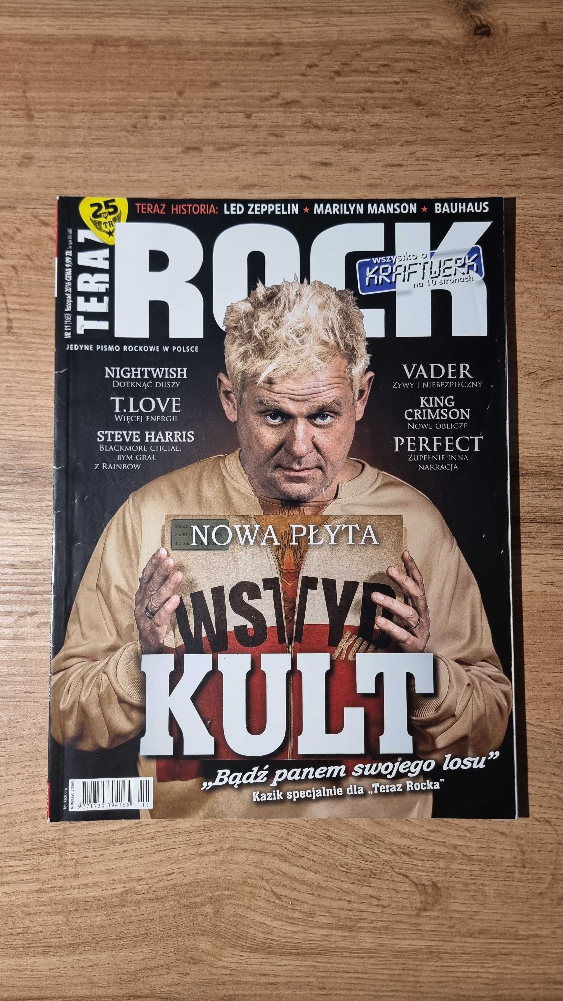 Teraz Rock (165) 11/2016 - Kult, Kraftwerk, Nightwish, Marilyn Manson