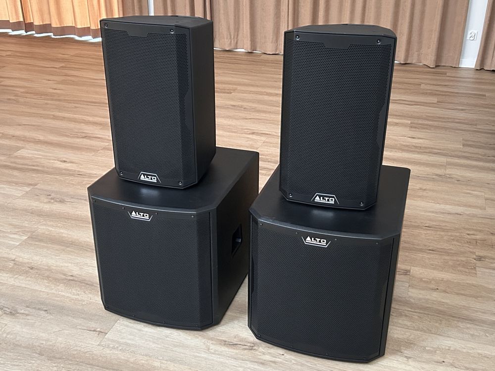Nagłośnienie DJ Alto Professional | 2x Alto Ts412, 2x Alto Ts15S