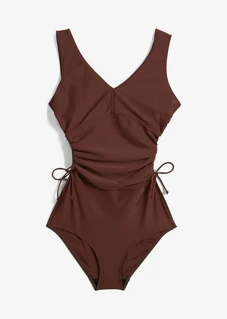 B.P.C kostium jednoczęściowy brązowy z troczkami 42.