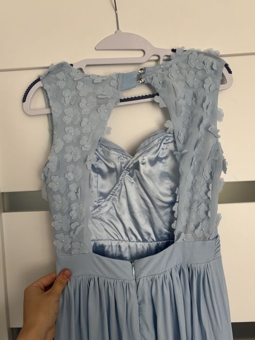 Sukienka imprezowa studniówka bal ósmoklasisty półmetek garden party