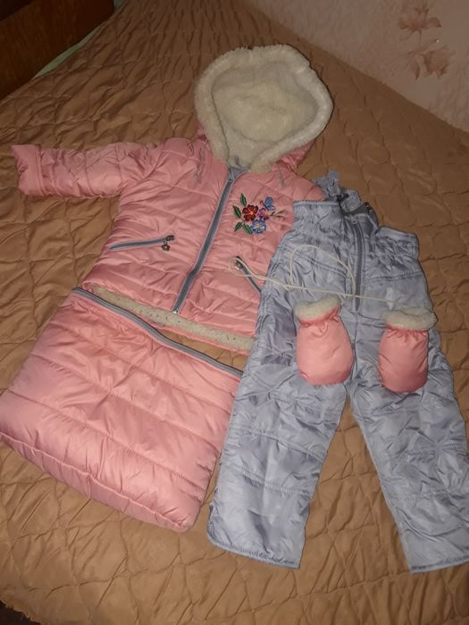 Комбінезон для дівчинки, від народження і до 4 років