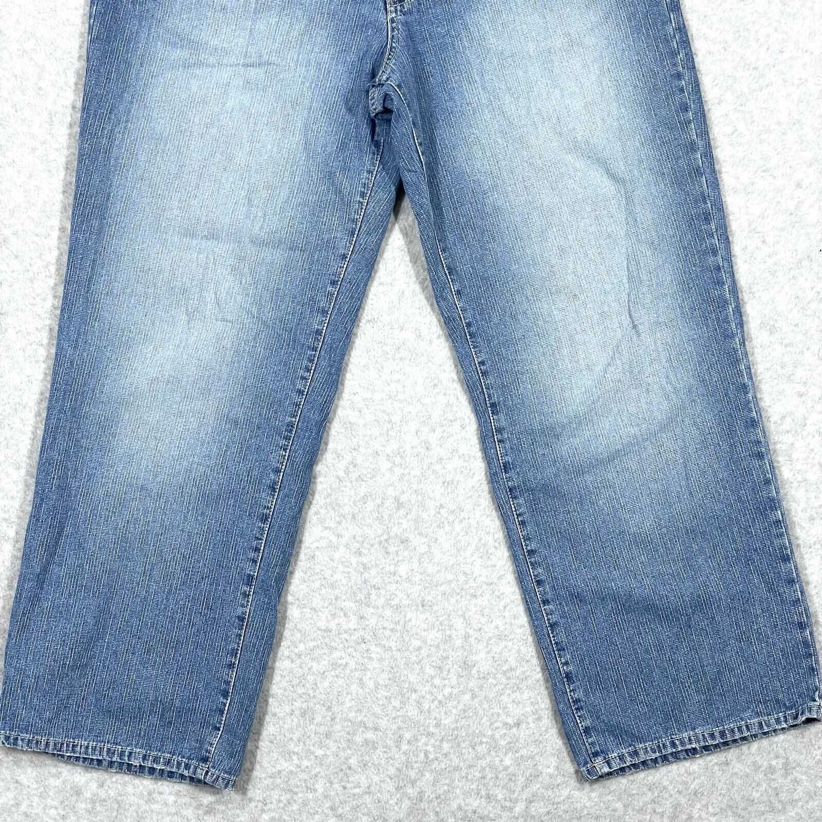 Spodnie Avirex Baggy Y2K Vintage Hip Hop Skate Jeansy 36x28 Nowe Wada