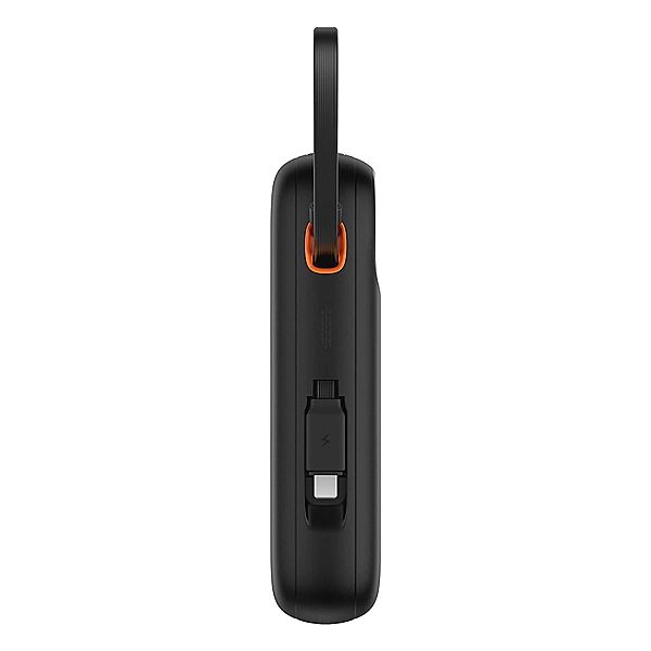 Powerbank Baseus QPow 2/30W 10000mAh z wbudowanymi kablami USB-C - cza