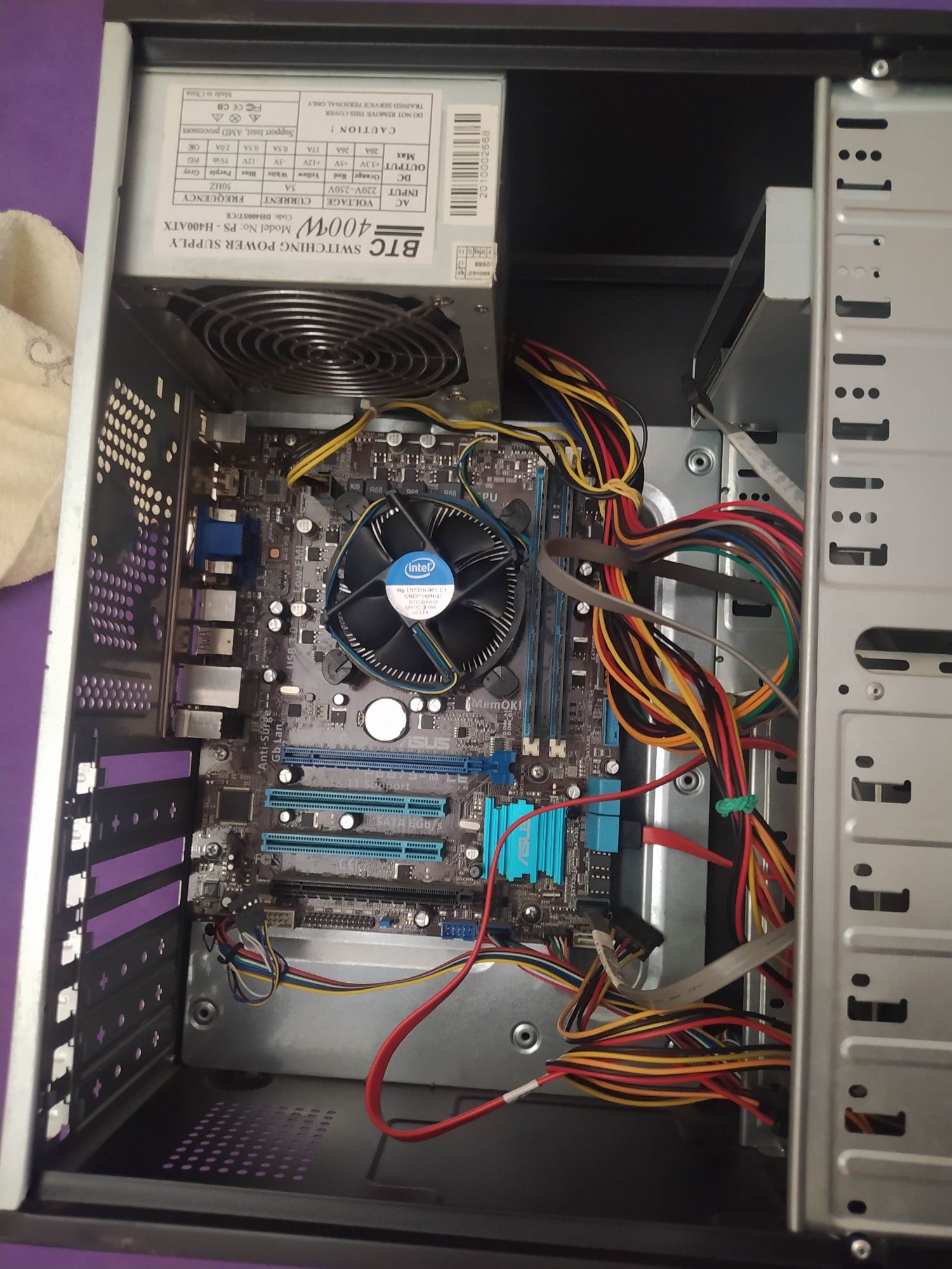 Продам комп'ютер Core i5 3.4-3.8 GHz+монітор asus 19" 1400*900