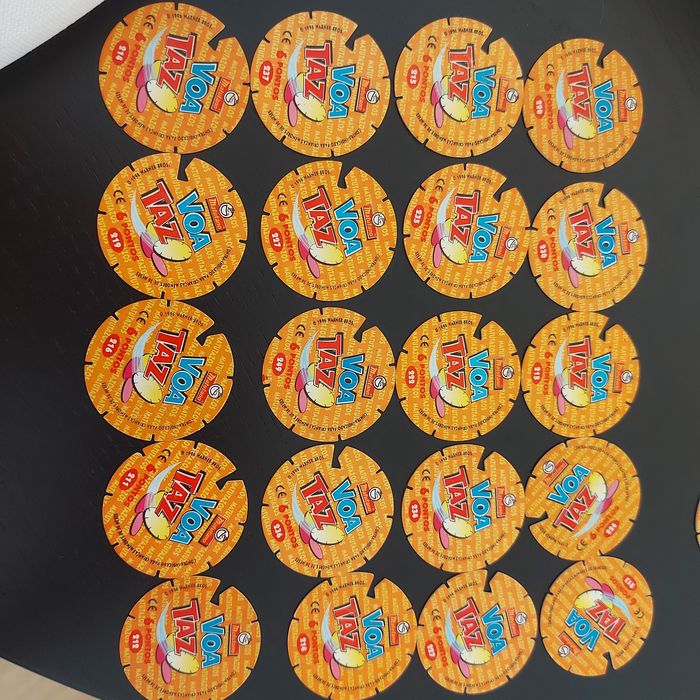 Tazos Várias Coleções