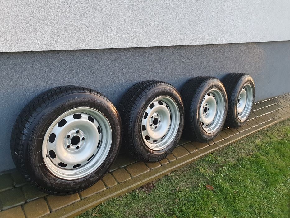 Koła zimowe (szeroka stal) 5x100 R15 golf leon octavia audi