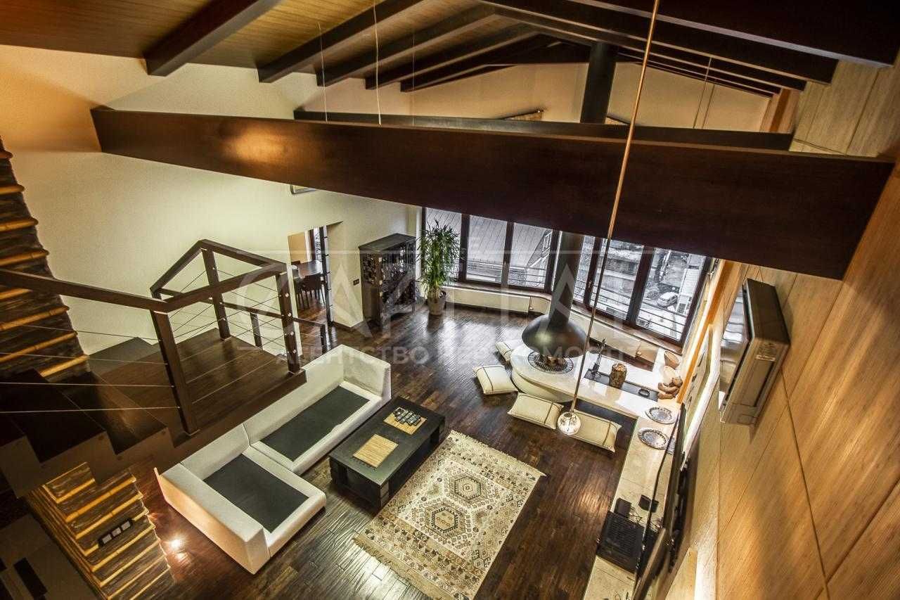 Японський пентхаус 230 м² з каміном, паркінгом і кінотеатром (Поділ)