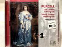 Генри Пёрселл. 10 4-частных и 12 3-частных сонат. CD