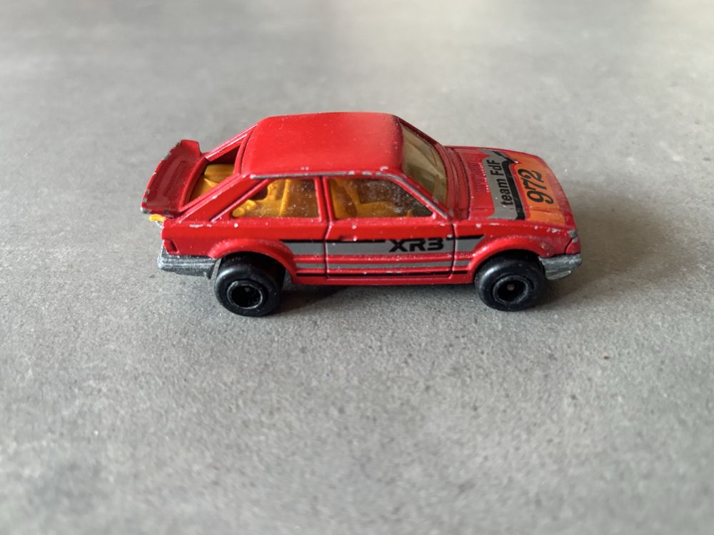 Model Resorak Majorette Ford Escort XR3 made in France