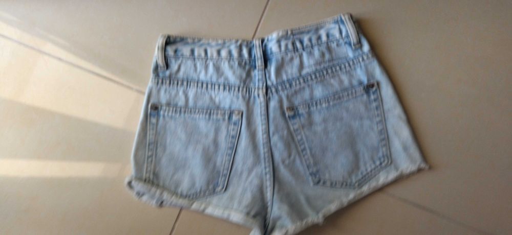 2 Calções de Ganga Lefties e  da Pull & Bear 34